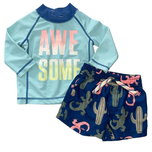 Carters 2-Piece Swim Set Baby Boys | Size 3 Months